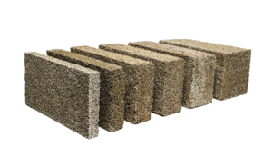 Hempcrete bricks